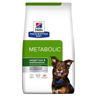 Hill\'s Prescription Diet Metabolic Weight Management. LAM & RIS. Hundefoder mod overvægt (dyrlæge diætfoder) 12 kg. 
